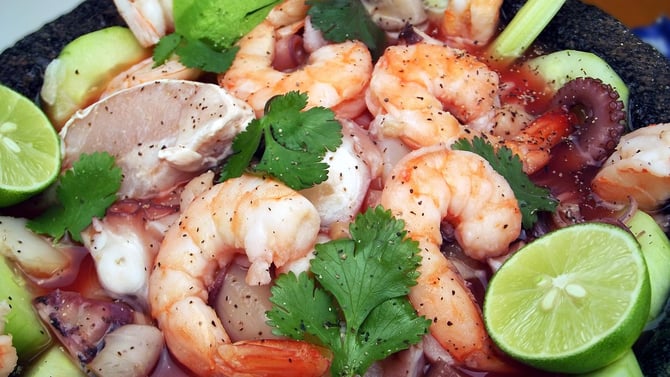 Pescados y mariscos